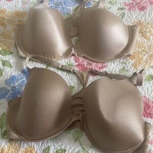 Elegant Beige Women's Bra Set